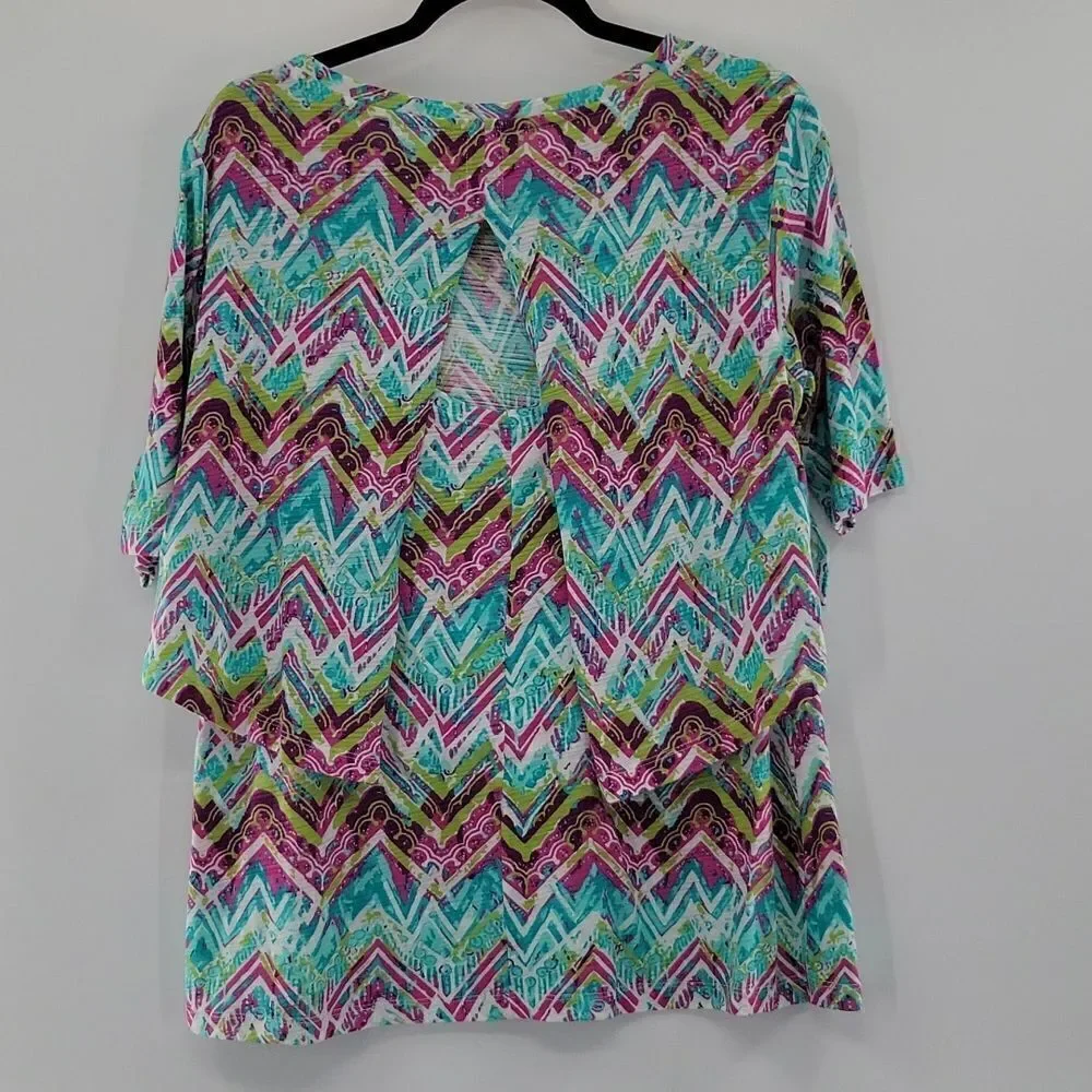 3 For $20 A La Carte Multi color top size M